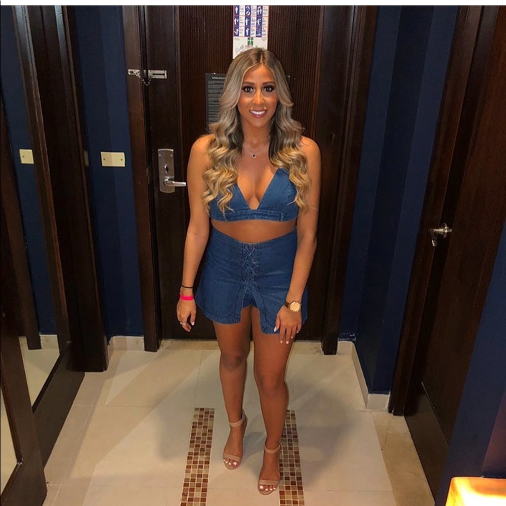 Whole denim outfit from LF